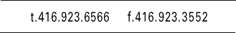 t.416.923.6566 f.416.923.3552